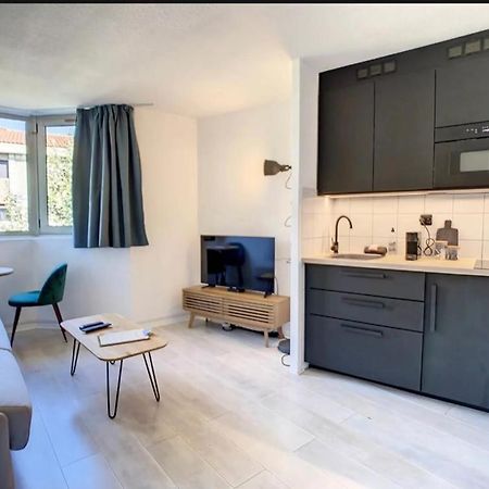 Studio Contemporain Avec Piscine Proche De La Mer Cannes Eksteriør bilde